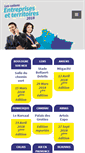 Mobile Screenshot of entreprisesetterritoires.com